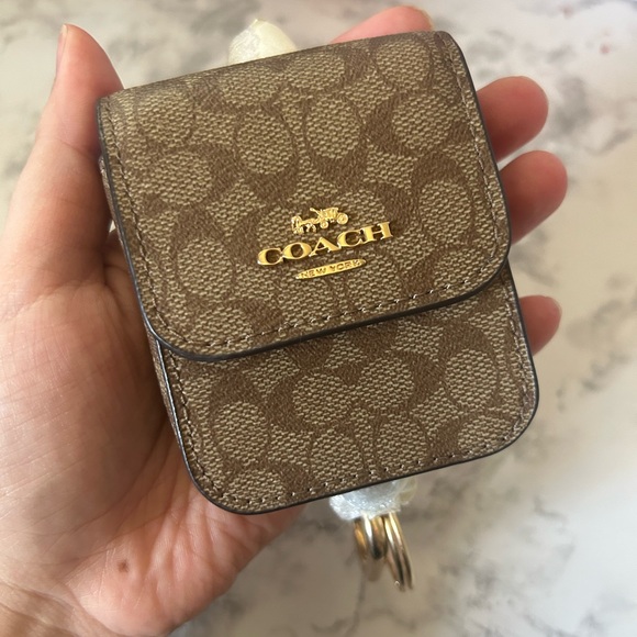 COACH Keychain Bag NWT - Picture 3 of 9